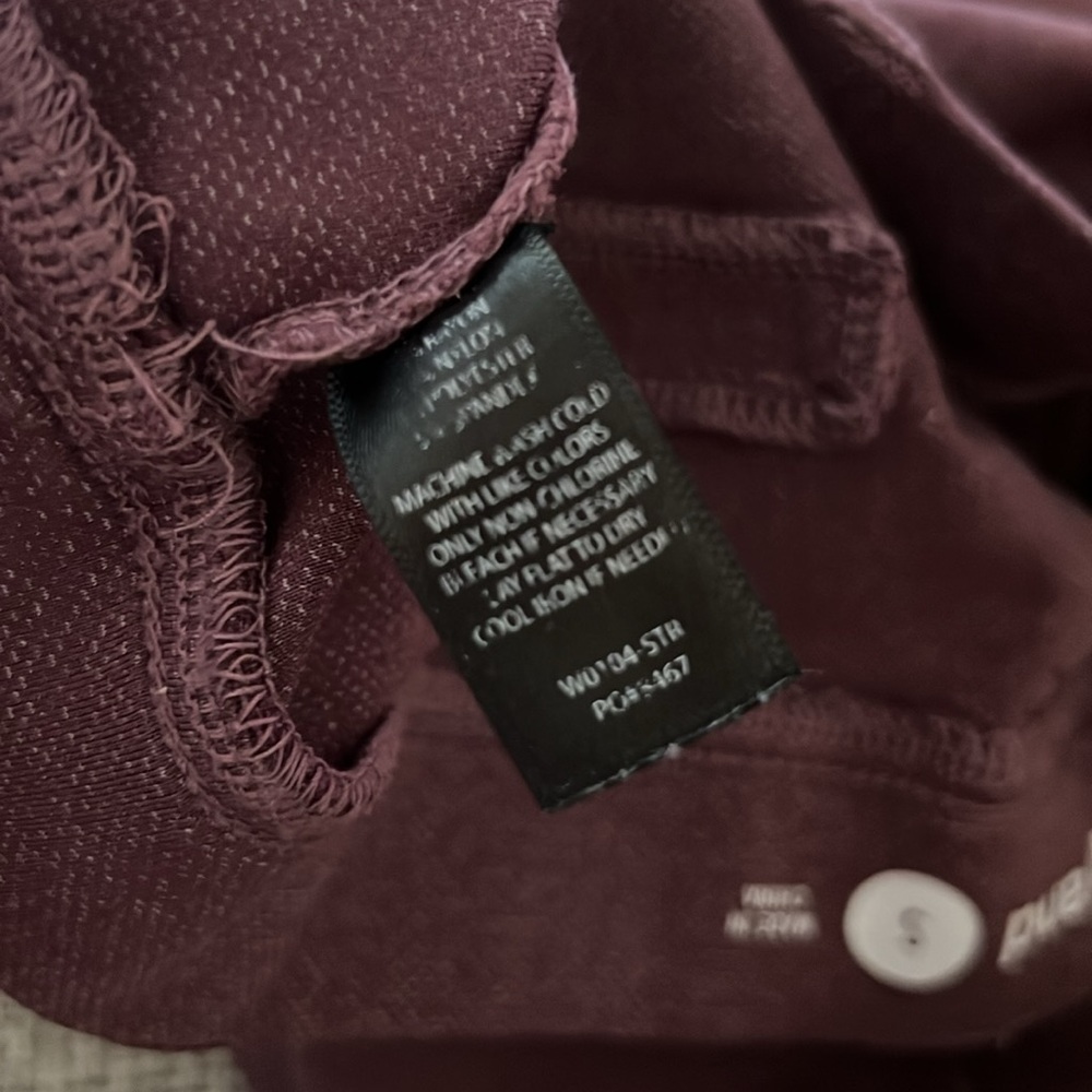 BETABRAND Mauve Stretchy Pull On Knit Pants - Picture 7 of 7